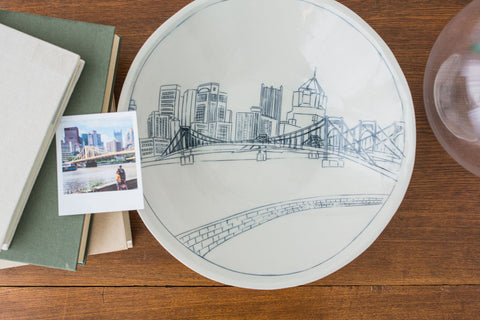 Custom Round Platter