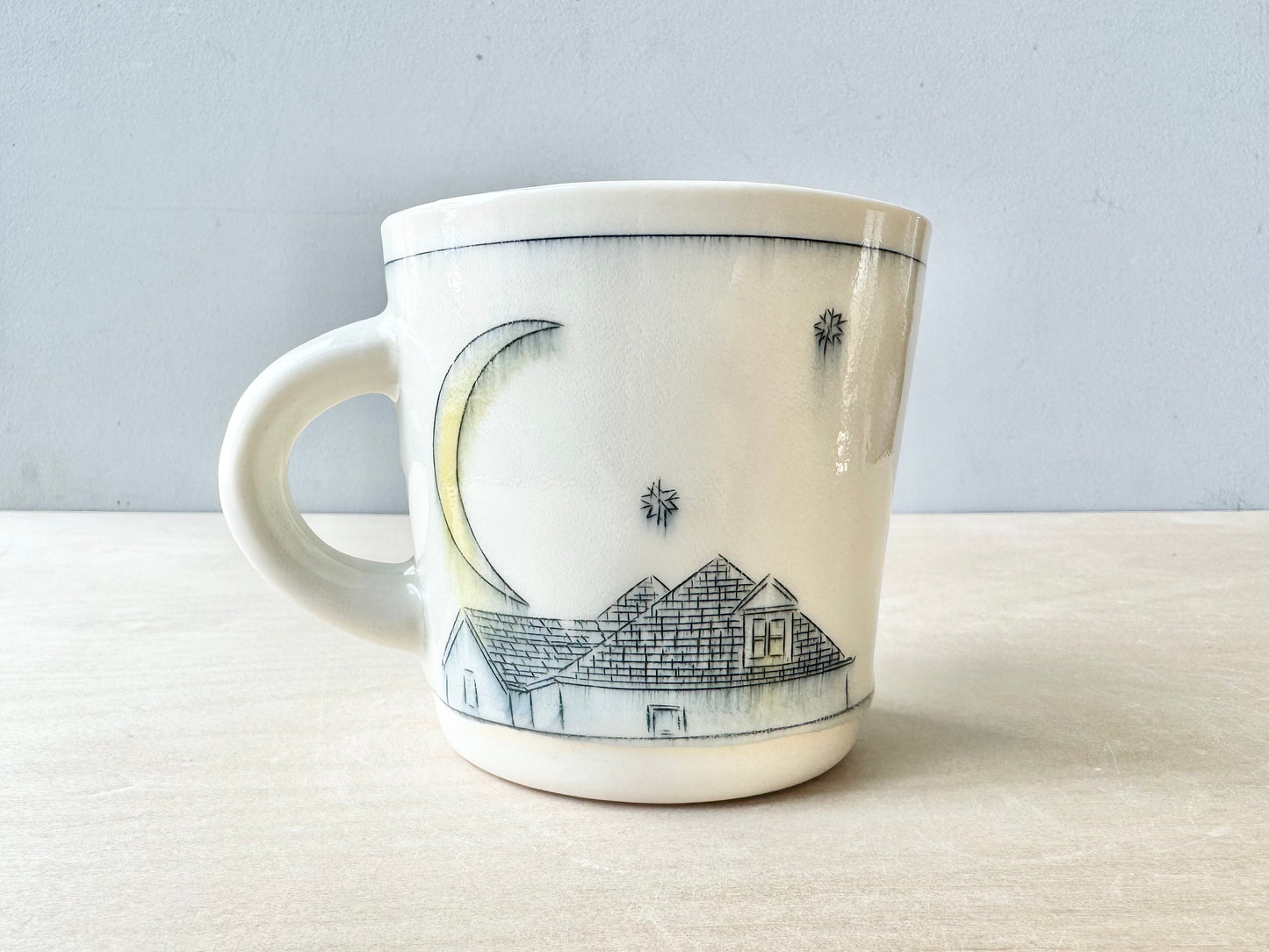 Rooftops & Snowflakes Mug - 16oz