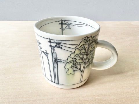 Trees & Powerlines Mug (16 oz)