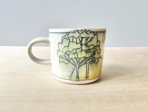 Clothesline, Sunshine, & Tree Swing Mug (8 oz)