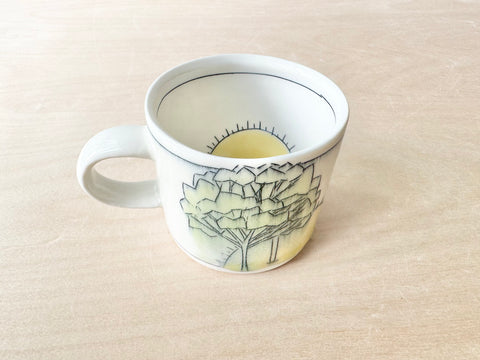 Clothesline, Sunshine, & Tree Swing Mug (8 oz)