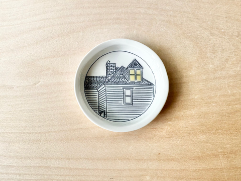 Home w/Light Tiny Round