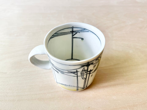 Streetscape at Sunset Mug (16 oz)