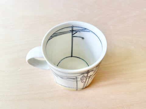 Streetscape at Sunset Mug (16 oz)