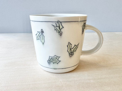 Holly Mug (16 oz)