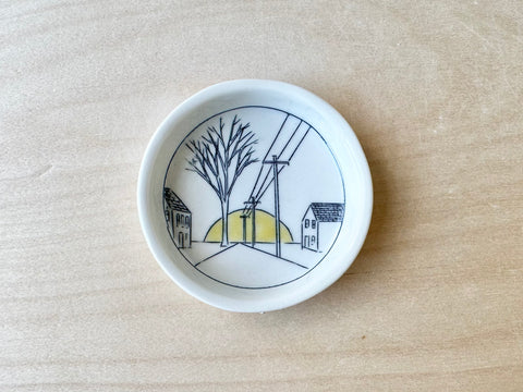 Streetscape Teeny Round Dish