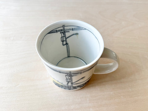 Powerlines & Rooftop Mug (16 oz)