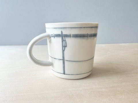 Powerlines & Rooftop Mug (16 oz)
