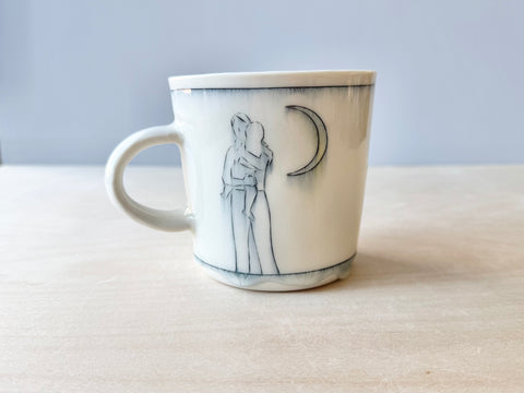 Mother holding child all day and night Mug (16 oz)