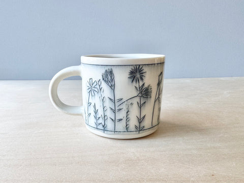 Flowers Mug (8 oz)