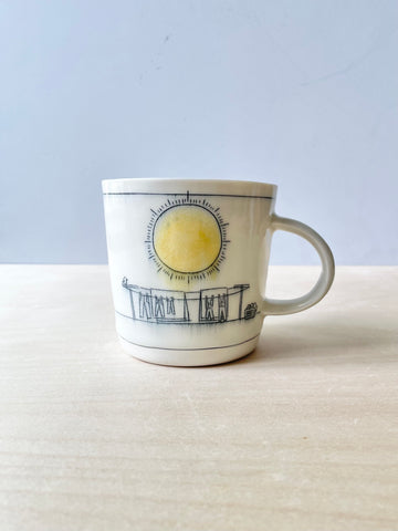 Sunshine & clothesline mug (16oz)