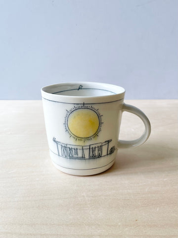 Sunshine & clothesline mug (16oz)