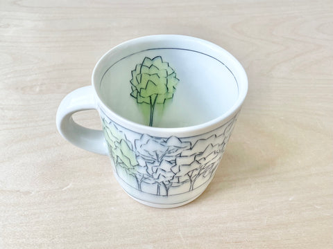 Trees mug (16 oz)