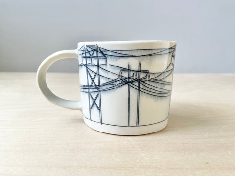 Transmission lines mug (10 oz)