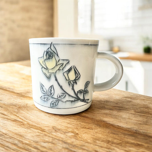 Rose mug (12 oz)