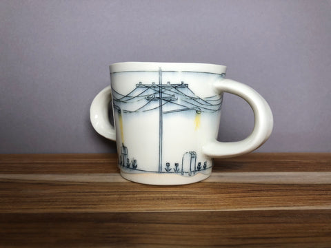 Double Handled Toddler Streetscape Mug