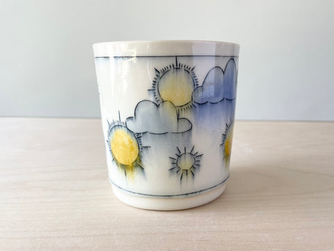 Sunshine & clouds mug (16oz)