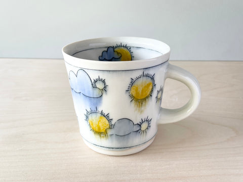 Sunshine & clouds mug (16oz)