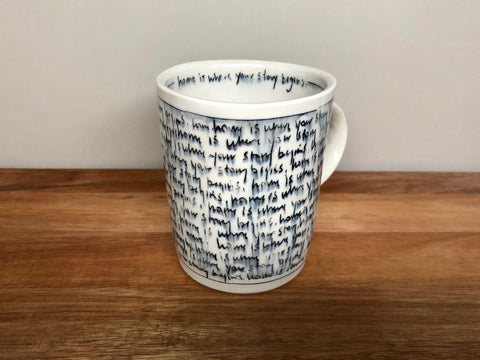 "Home is where your story begins" Mug