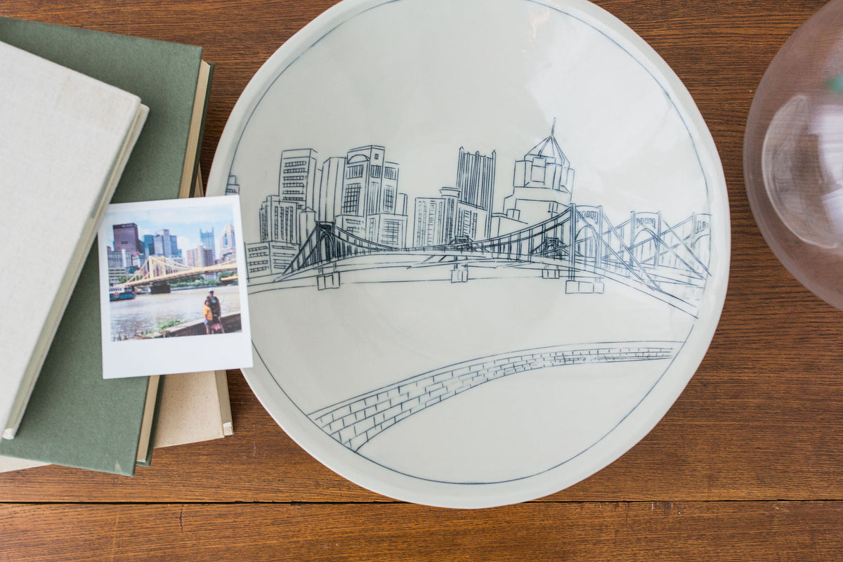 Custom Round Platter