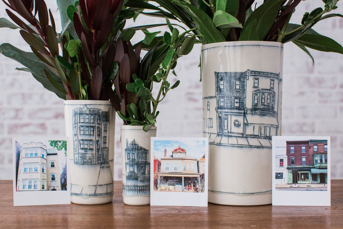 Custom Tall Vase